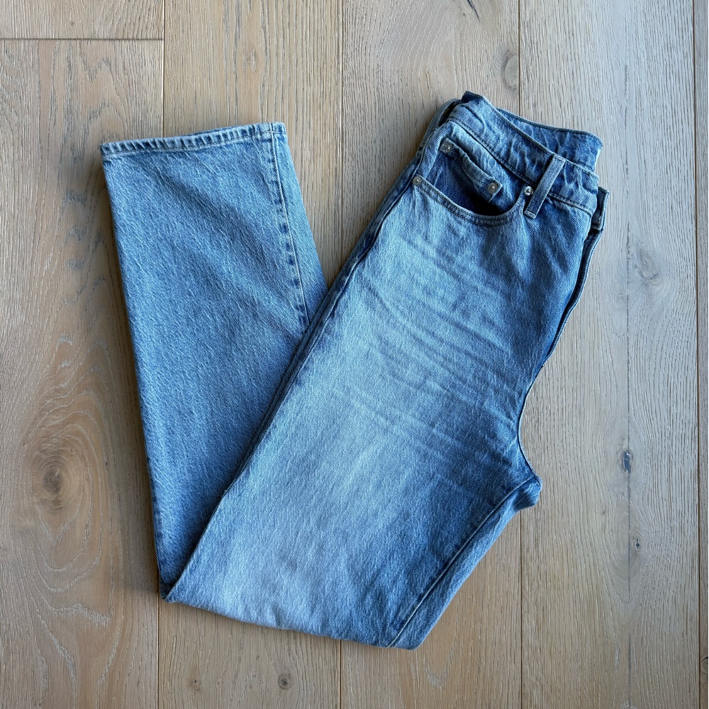pistola Cassie Light Blue Straight-Leg Jeans - Picture 3 of 7